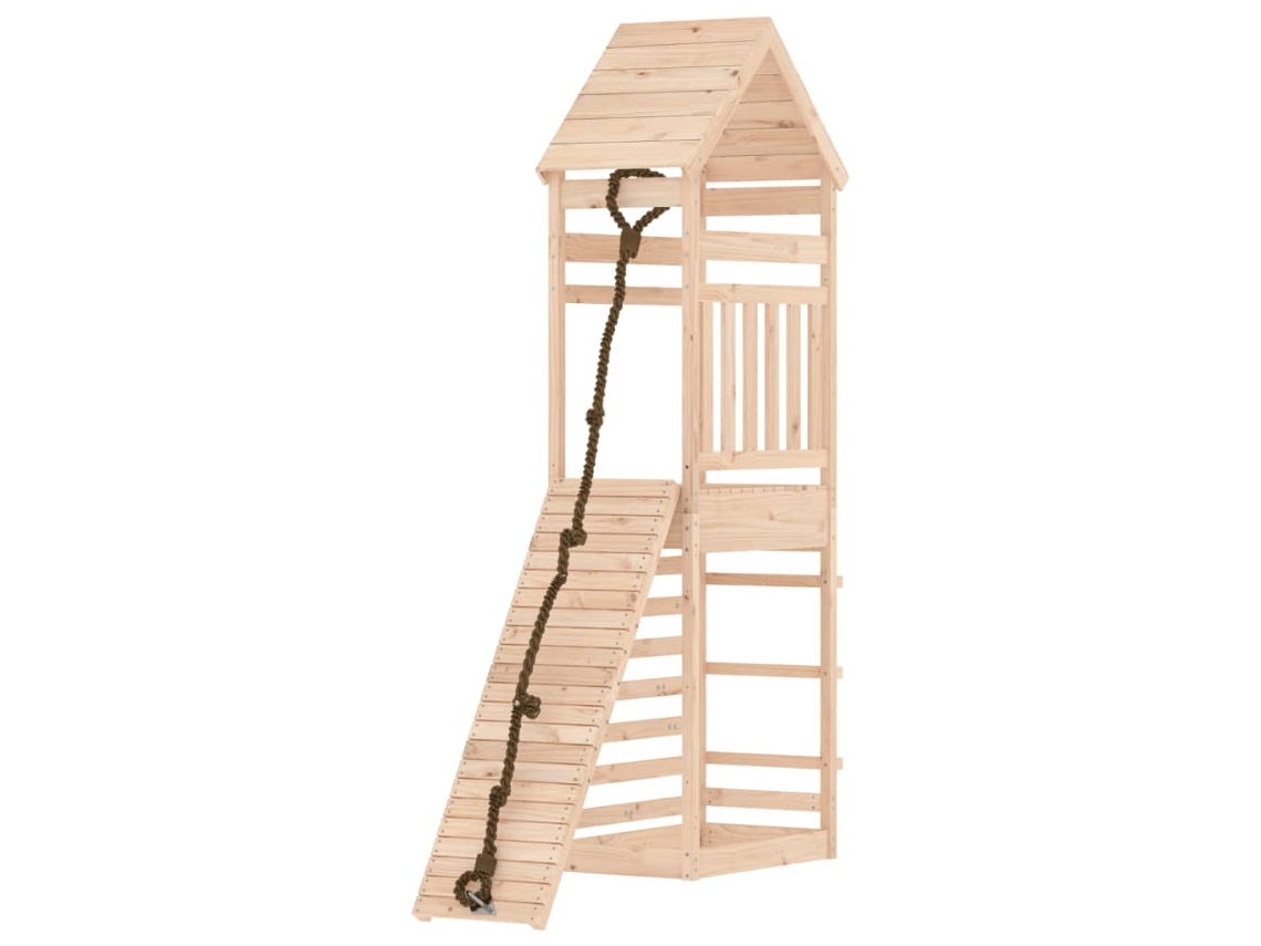 Casa De Juegos VIDAXL Marrón Pine Wood