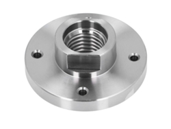 2026velora-placa Frontal Para Tornillo De Madera De Acero Aleado 3 Pulgadas Con 4 Orificios Para Huso 1in X 8tpi