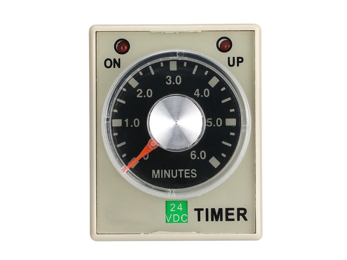 2026velora-relé Temporizador De Retardo De Encendido 24vdc 6 Minutos Ah3-3(6m)