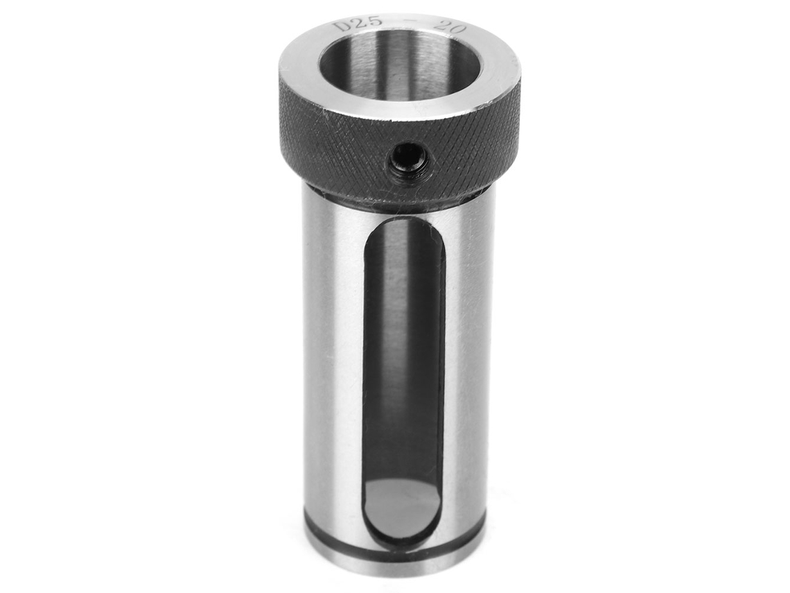 Casquillo Portaherramientas Para Fresadora Cnc D25-20, Vástago Recto, Material 40cr, Alta Rigidez Y Precisión.