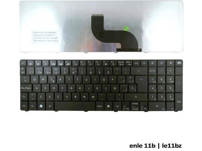 Teclado para Portátil Packard Bell Enle11Bz Le11Bz Mp-09G36E0-5282W