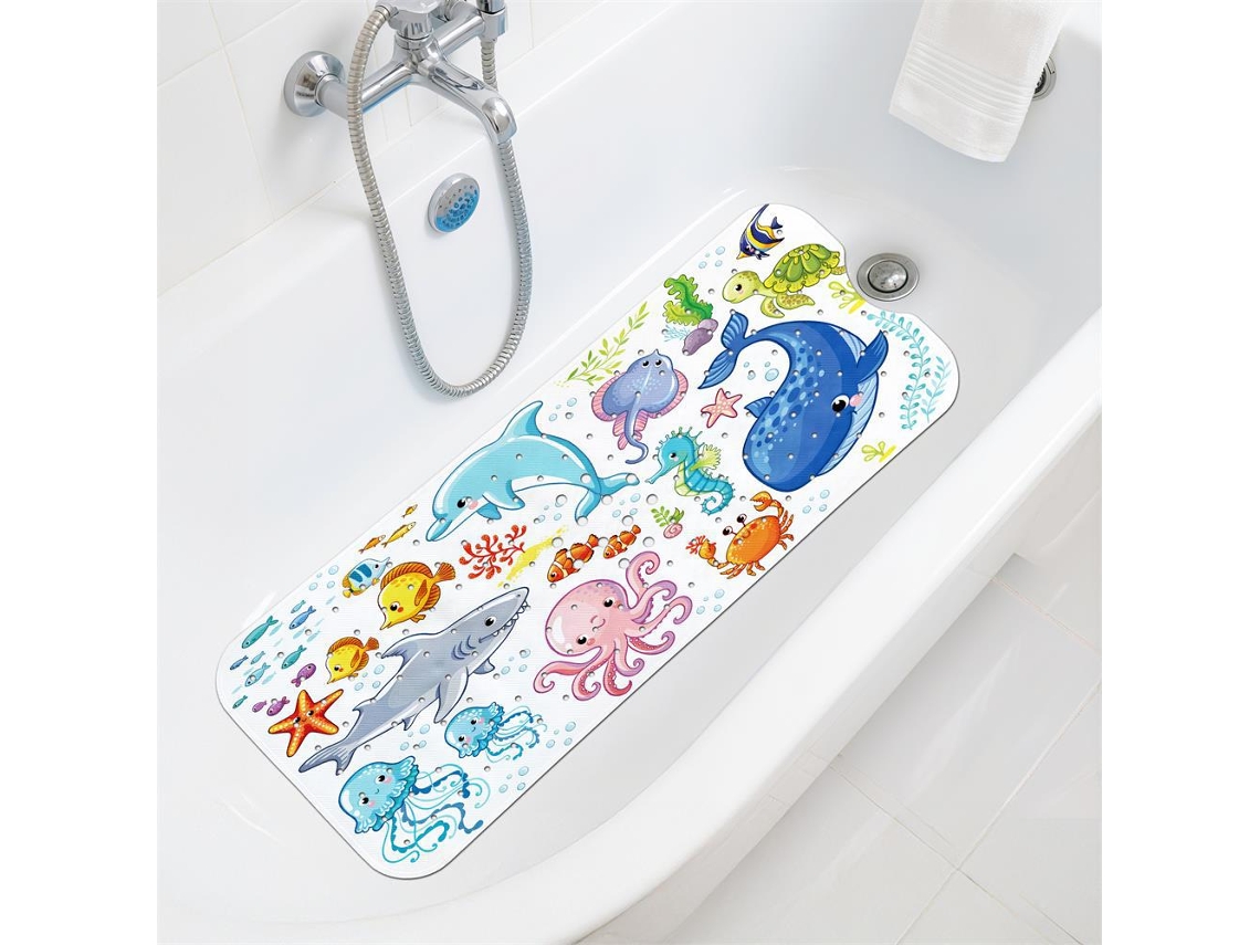 Alfombrilla Antideslizante Para Baño, Ducha Y Bañera Henten Home 70x40 Cm