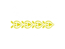 Plantilla 30x8cm Borde 2 300031151 Acrilex