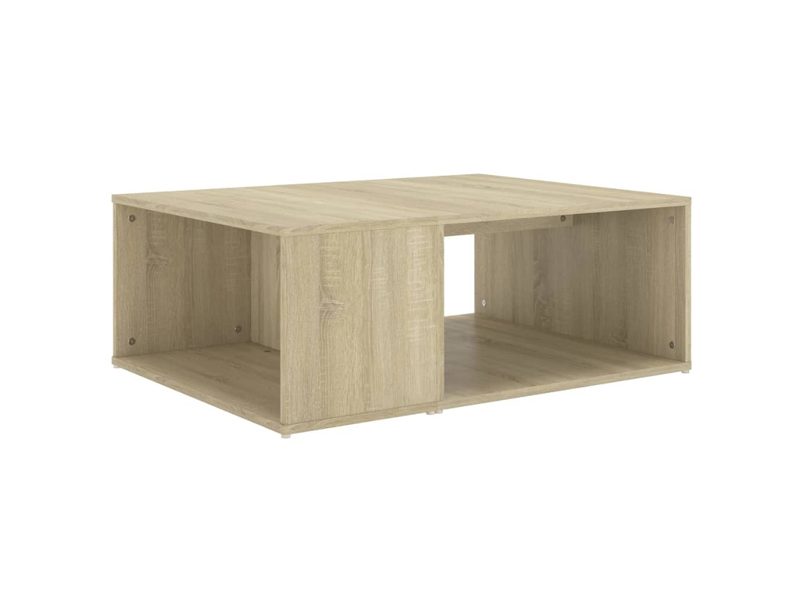 Mesa de centro de madera de roble Sonoma MAISON EXCLUSIVE, 90x67x33 cm