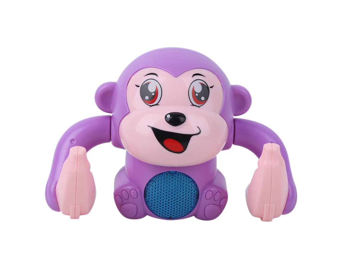 Ats-juguete De Modelo Animal Eléctrico Con Control Por Voz E Inducción, Patrón Cartoony, Para Niños, Morado
