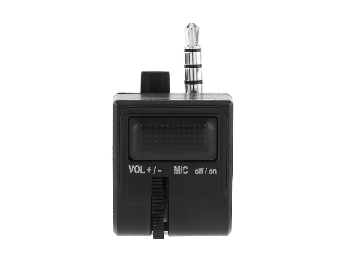 Adaptador de auriculares con micrófono para mando de PS4