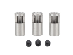 3 Mangueras Reductoras De Piñón De 8 Mm A 5 Mm Para Coche Teledirigido Sledge M1.0 M1.5 De Acero Inoxidable