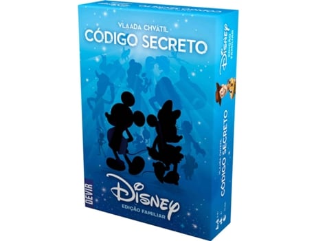 Juego de Mesa DEVIR Código Secreto De Disney (Edad Mínima: ‍8 Años - Dificultad: Baja)