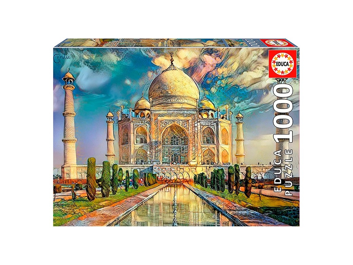 Rompecabezas del Taj Mahal de 1000 piezas