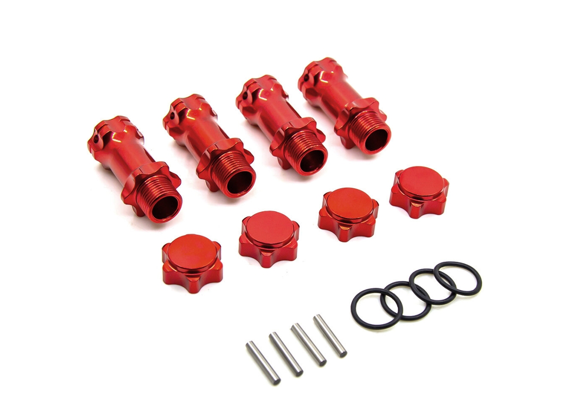 Gold17mm Extended Connector Coupler For Zd Racing Hsp 1/8 Rc Car Parts