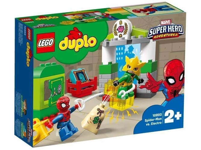 LEGO Duplo: Spiderman contra Electro - 10893 (Edad Mínima: 2 - 29 Piezas)