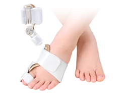 Órtesis infantil para hallux valgus, apta para uso diurno y nocturno, con separador de dedos superpuesto. Tienda PAPRIKA