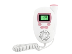 Monitor Fetal Prenatal 2.5 Mhz Detector De Batimentos Cardíacos Bebê Com Display Lcd