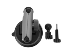 Suporte De Copo De Sucção Para Câmera Ação 360° Ajustável Para Insta360 Dji No Vidro Painel Do Carro