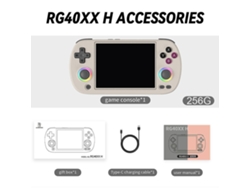 Retro Handheld Game Console Lightweight Game Playing Device For Child Adults
