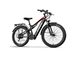 Bicicleta Eléctrica Randride Yg90 - Motor 500w Batería 48v17ah 27,5'' - Negra