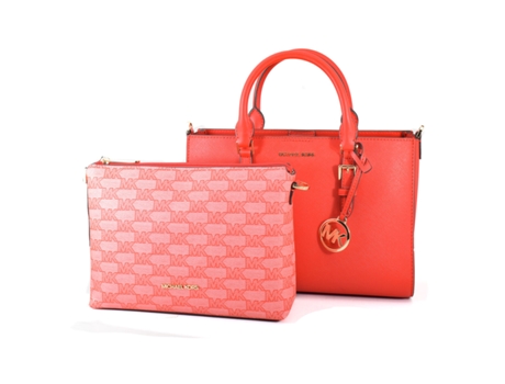Bolso de Mujer MICHAEL KORS Charlote Piel Rojo