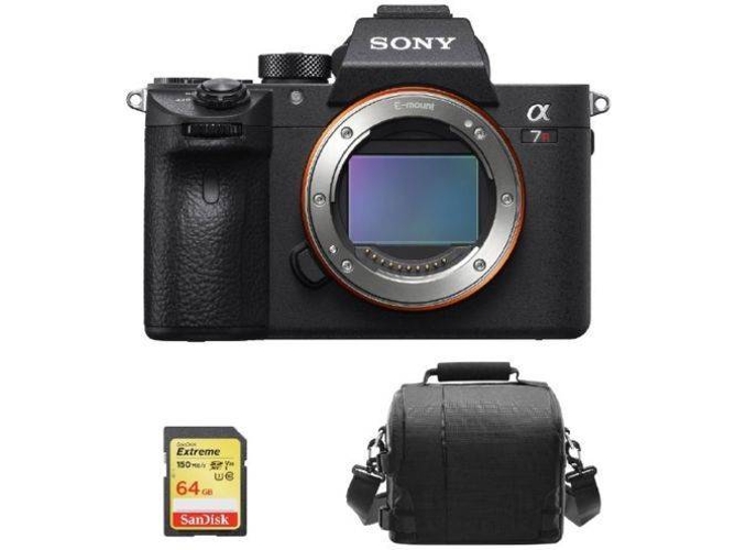 Kit Cámara Mirrorless SONY A7R III+ 64GB SD + Bolsa