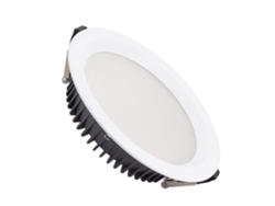 Downlight LED 40W SAMSUNG New Aero Slim 130 lm/W Microprismático (UGR17) LIFUD Corte Ø 200 mm LEDKIA