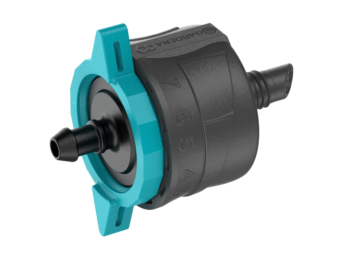 Gotero final autocompensante y regulable 1-8 l/h GARDENA Microdripsystem