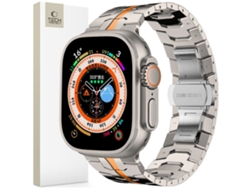 Correa de acero inoxidable TECH PROTECT para Apple Watch 6, 7, 8, 9, 10 SE Ultra 44, 45