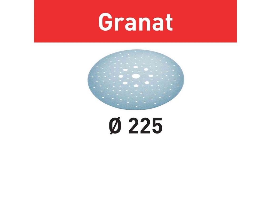 Discos de Lija Stf D225/128 P220 Gr/25 Granat