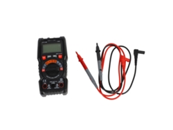 Multímetro Digital De Rango Automático True Rms 4000 Conteos Voltímetro Amperímetro Ohmímetro Con Prueba Ncv Y Diodo