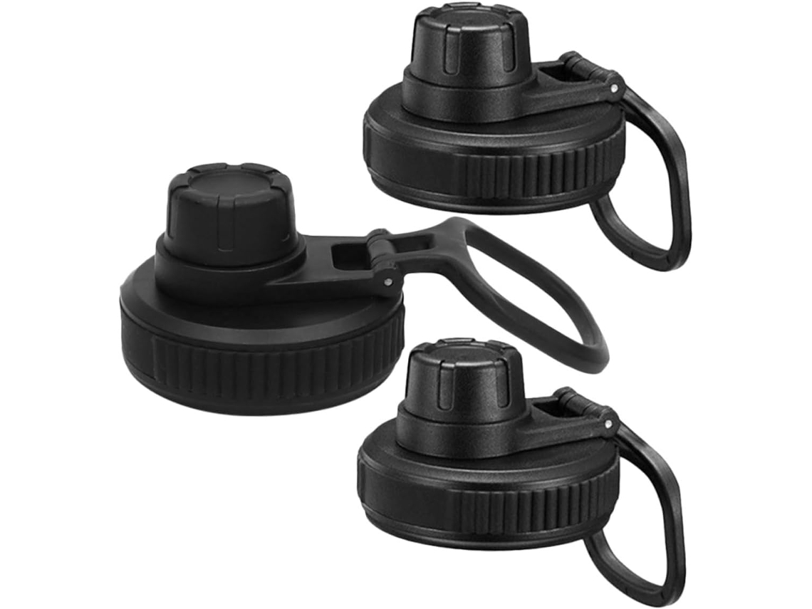 Juego de 3 tapones para botellas de agua, de boca ancha SFUSHOS
