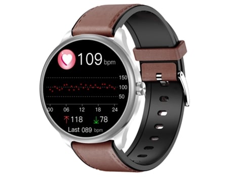 Smartwatch INF con llamada Bluetooth/música Bluetooth/monitoreo de presión