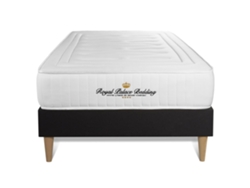 Canapé de Matrimonio Nottingham Memória Altura ROYAL PALACE BEDDING Espuma con memoria Negro (90x190)