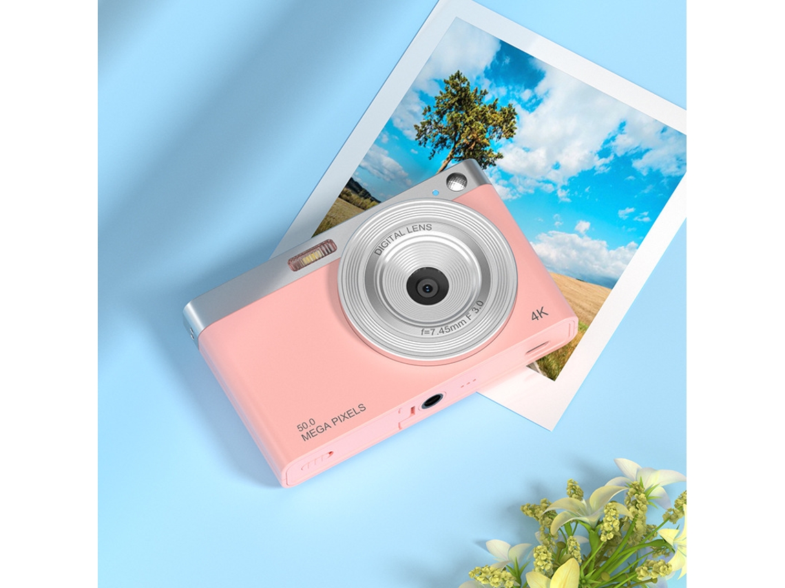 Cámara Digital Para Estudiantes Con Ccd De Alta Definición De 50 Megapíxeles (rosa)