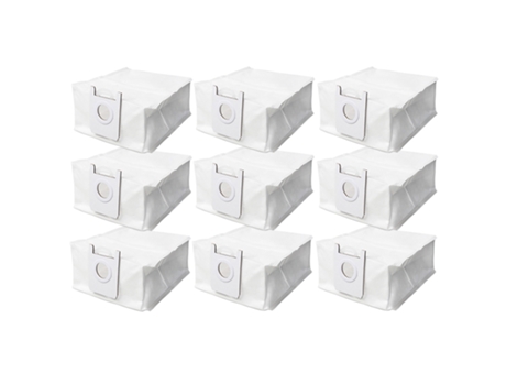 Piezas de Robot aspirador Roidmi Eve Plus, bolsa de polvo, bolsa de almacenamiento de basura, accesorios de repuesto, paquete de 9