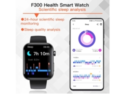 Smartwatch 2.1 Pulgadas Pantalla Bluetooth Llamada Monitoreo De Salud Ip67 Impermeable Negro Yizhood
