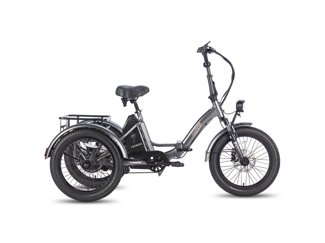 Triciclo eléctrico plegable Fafrees F20 Mate, 750 W, 48 V, 21 Ah, versión negra