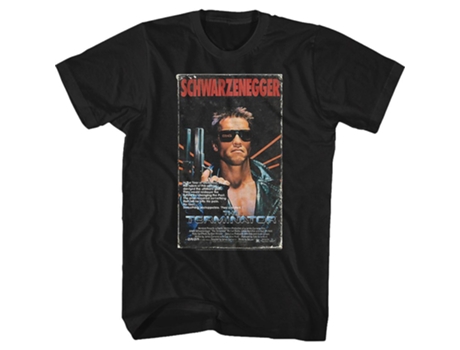 Camiseta ROCKINSTONE VHS Box Cover Artwork Terminator (S)