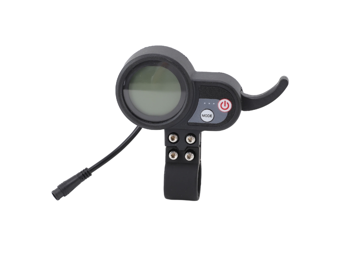 2026-panel De Pantalla Lcd Para Patinete Eléctrico 36-60v Abs Con Conector Impermeable 6 Pines Para Patinetes Eléctricos De 10 Pulgadas