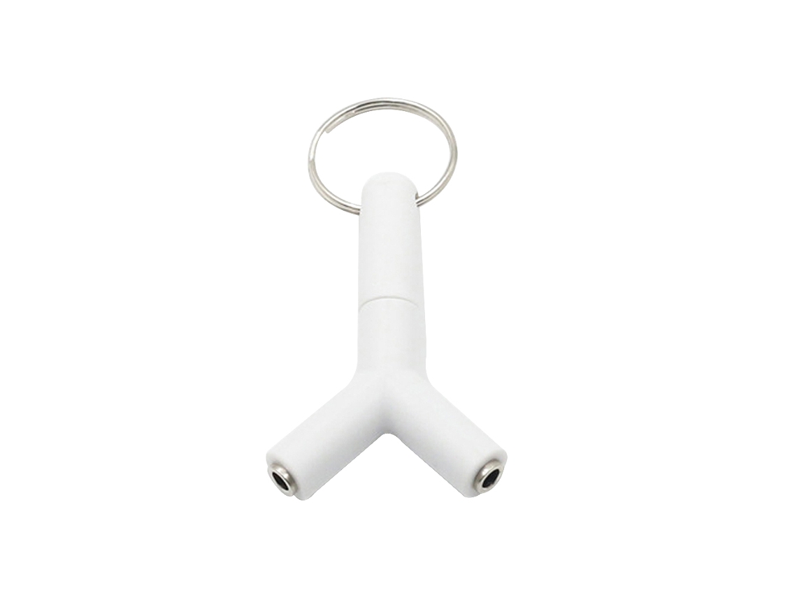 Adaptador De Audio (conexión Telefónica, Salida 1 A 2) Splitter De Auriculares De 3.5 Mm