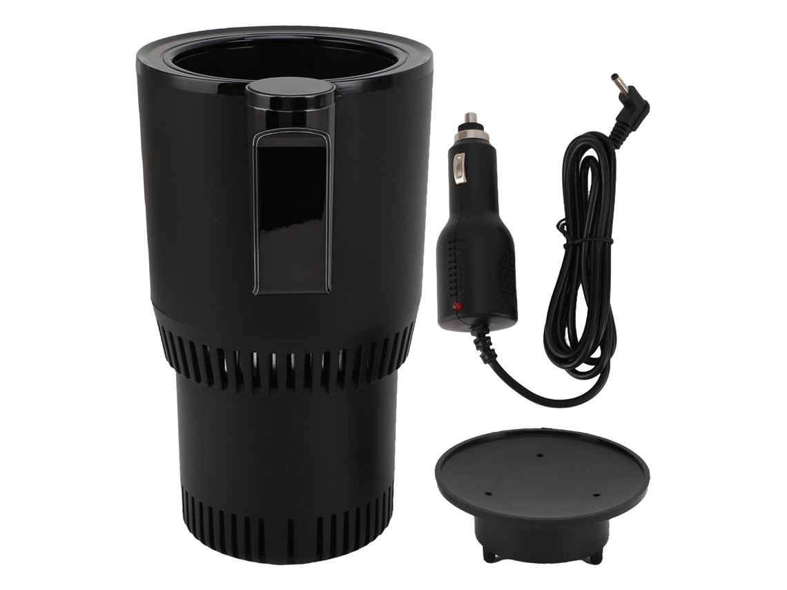 Taza Eléctrica Portátil Con Función De Calefacción Y Refrigeración, Con Pantalla Digital, Ideal Para El Coche Y Los Viajes.