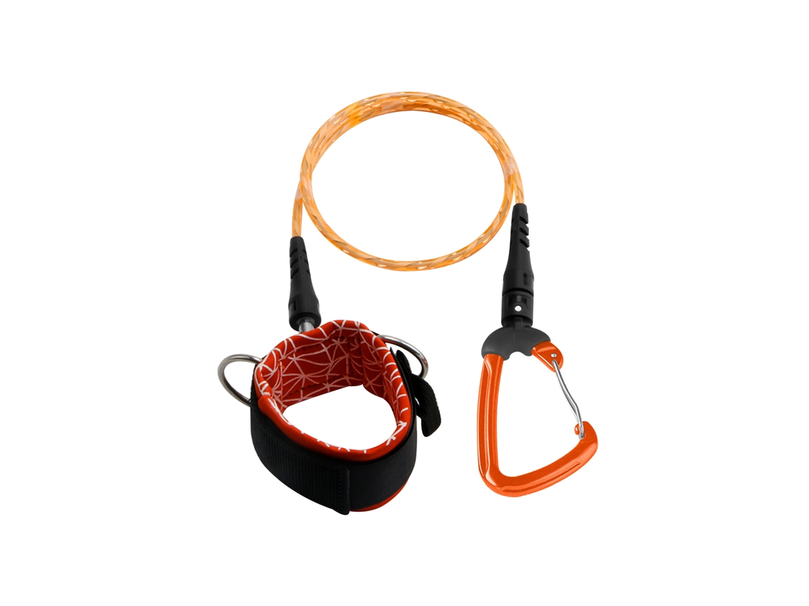 Correa De Seguridad Para Buceo, Estilo Libero, Con Correa Para La Muñeca Y Mosquetón Para Buceo, Esnórquel Y Deportes Acuáticos.