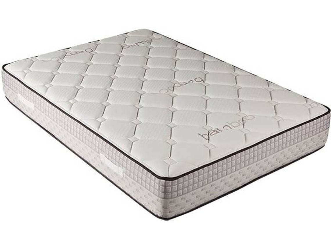 Colchón MATRIS Bamboo Viscoelástico (135x190x24 cm - Altura: 24 cm)