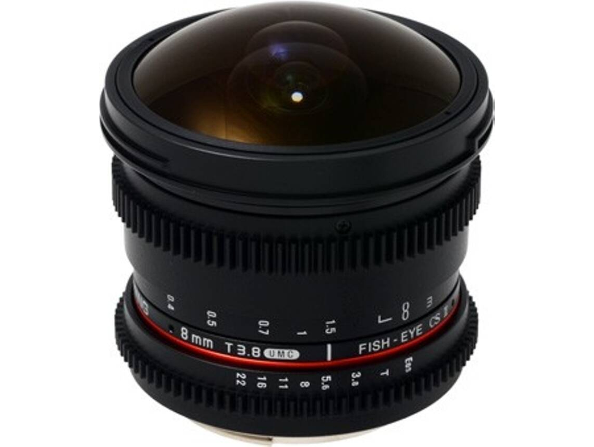 OBJ SAMYANG 8MM T3.8 VDSLR NIKON FISH-EY