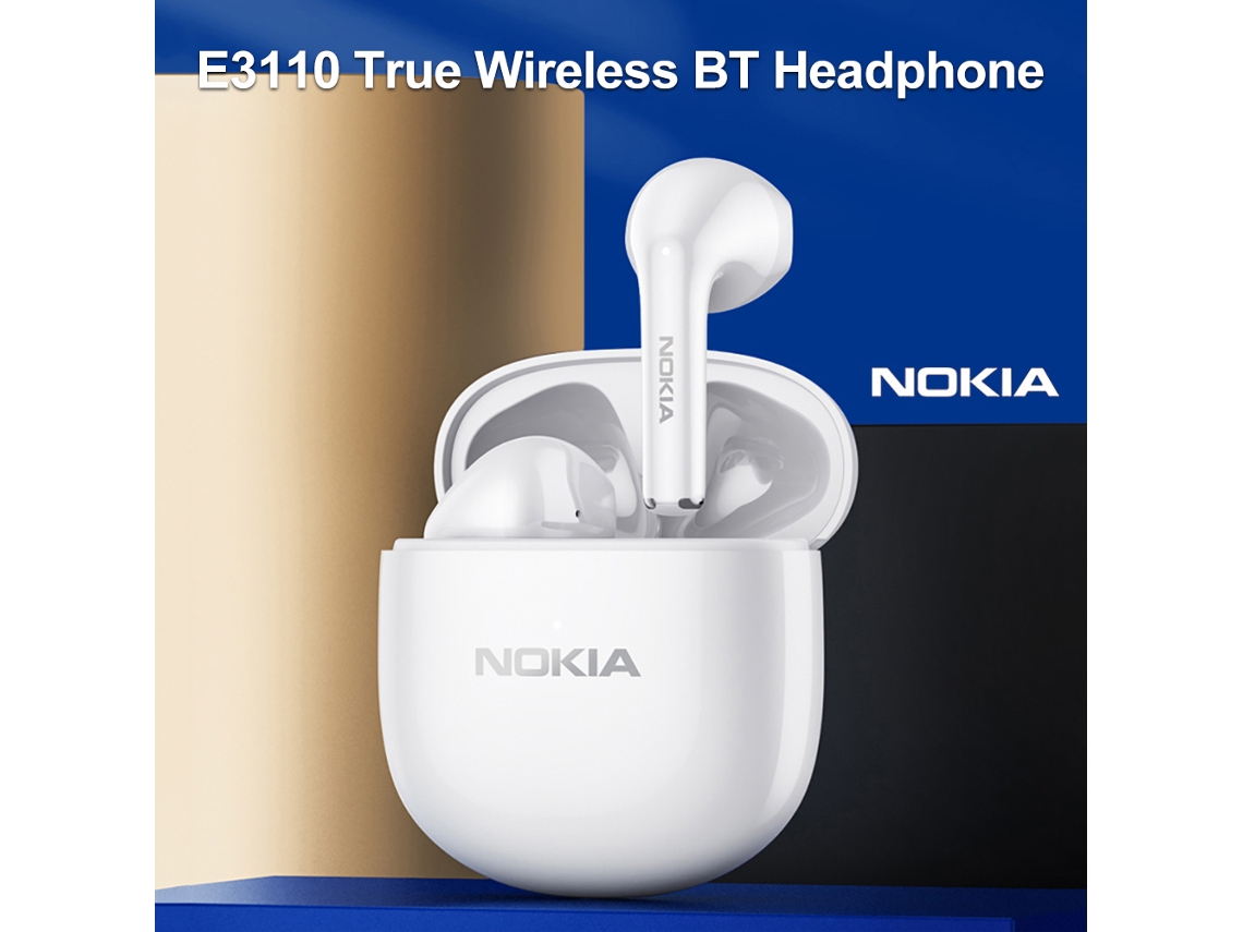 Auriculares Inalámbricos Nokia E3110 True Wireless Bt, Auriculares Deportivos Semi-intrauditivos Para Música, Bt5.1