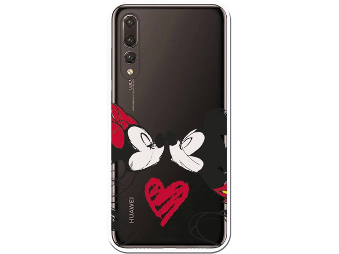Carcasa Huawei P20 Pro, P20 Plus DISNEY Mickey y Minnie Beso Multicolor
