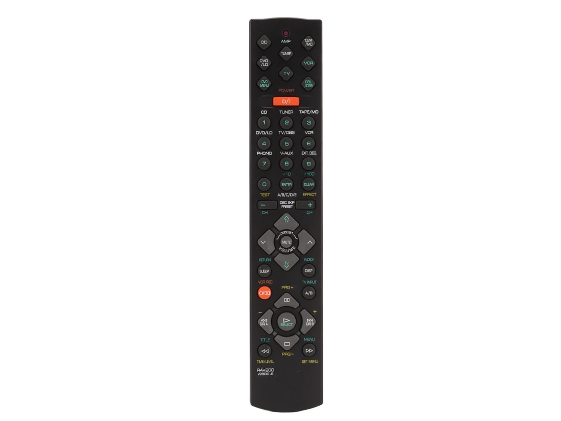 Controle Remoto Rav200 V269010 Compatível Com Receptores Av Htr 5140 Rx V495 Yht 22