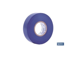 Cinta aislante 180 micras azul 19mmx20 metros   caja 10 unid.