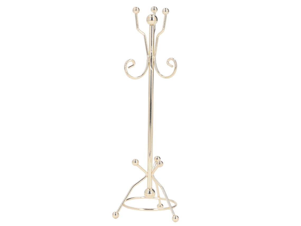 Perchero En Miniatura Para Casa De Muñecas, Escala 1:12, Accesorio De Metal Para Recibidor, 14,5 Cm.