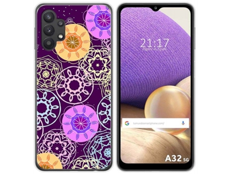 Carcasa Samsung Galaxy A32 5G TUMUNDOSMARTPHONE Dibujos Multicolor