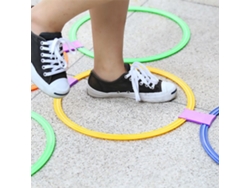 Vlrla-202610pcs Anillos De Entrenamiento De Agilidad Y Velocidad 28cm/38cm Para Fútbol Fútbol Americano Baloncesto