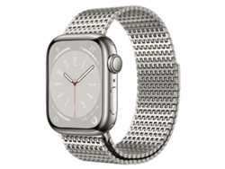 Correa para Apple Watch de 46/49/45/44 mm - Malla milanesa magnética con pasador de seguridad