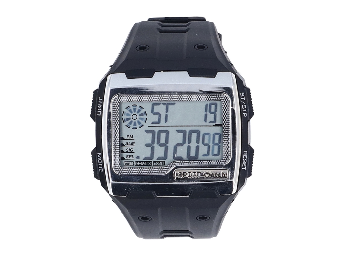 Reloj Deportivo Digital Multifuncional Para Hombre, Resistente Al Agua Hasta 50 M, Con Pantalla Led Grande.